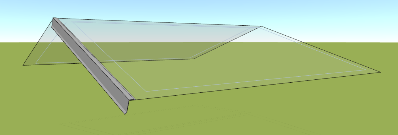Flashing gable trim