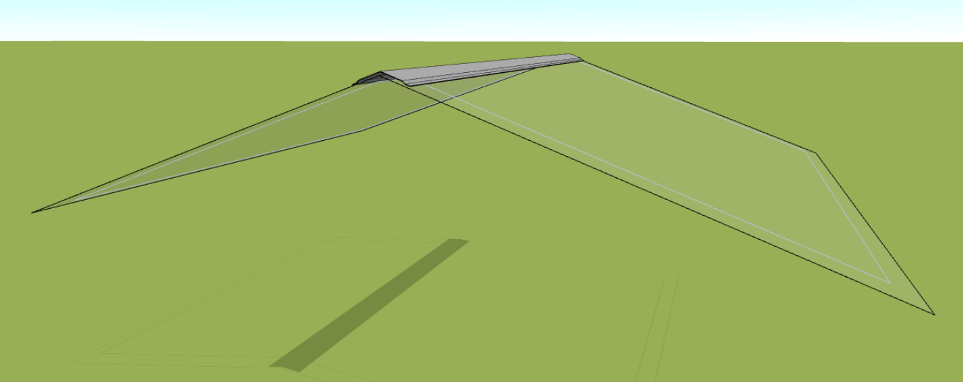 Flashing ridge cap
