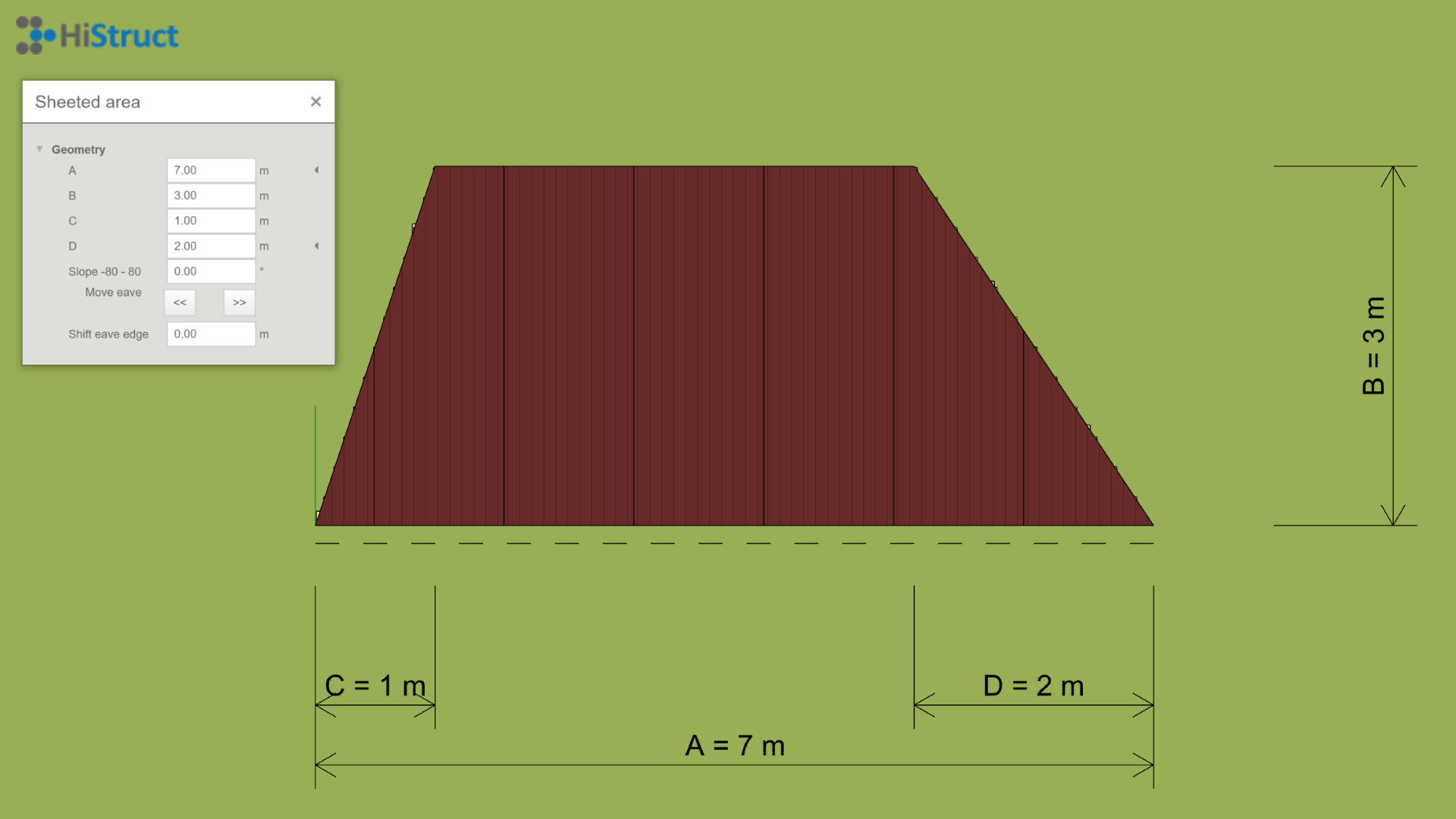 Trapezoid polygon input